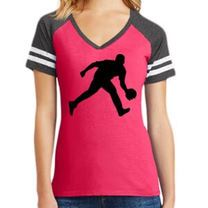 Women's Game V-Neck Tee Thumbnail