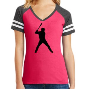 Women's Game V-Neck Tee Thumbnail