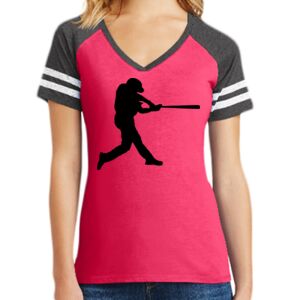 Women's Game V-Neck Tee Thumbnail