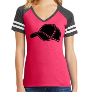 Women's Game V-Neck Tee Thumbnail