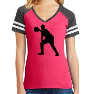 Women's Game V-Neck Tee Thumbnail