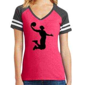 Women's Game V-Neck Tee Thumbnail
