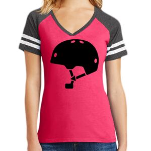 Women's Game V-Neck Tee Thumbnail