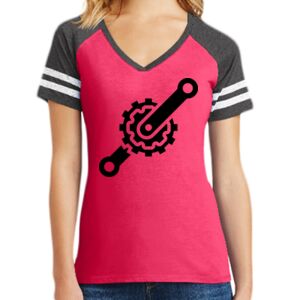 Women's Game V-Neck Tee Thumbnail