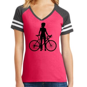 Women's Game V-Neck Tee Thumbnail