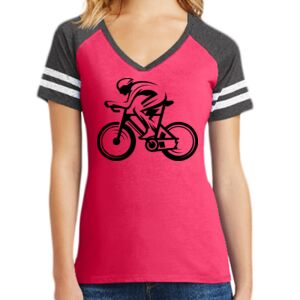 Women's Game V-Neck Tee Thumbnail