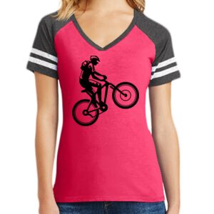Women's Game V-Neck Tee Thumbnail