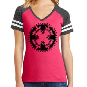 Women's Game V-Neck Tee Thumbnail