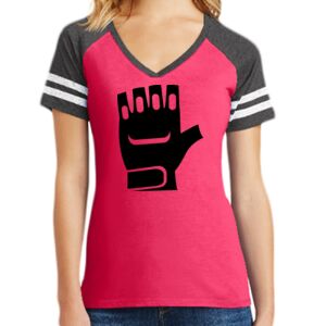 Women's Game V-Neck Tee Thumbnail
