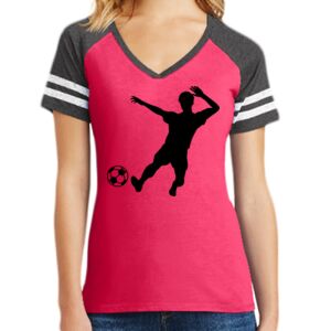 Women's Game V-Neck Tee Thumbnail