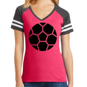 Women's Game V-Neck Tee Thumbnail
