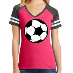 Women's Game V-Neck Tee Thumbnail