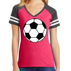 Women's Game V-Neck Tee Thumbnail