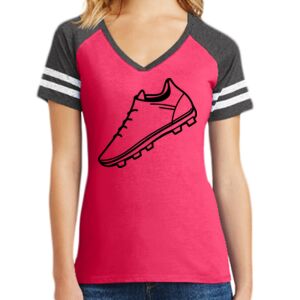 Women's Game V-Neck Tee Thumbnail