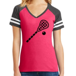 Women's Game V-Neck Tee Thumbnail