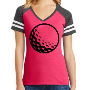 Women's Game V-Neck Tee Thumbnail