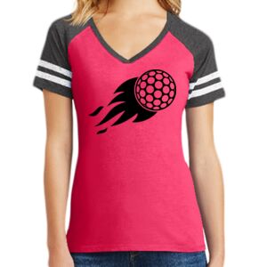 Women's Game V-Neck Tee Thumbnail