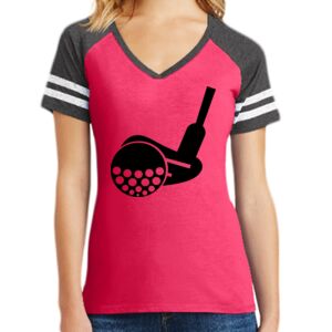 Women's Game V-Neck Tee Thumbnail