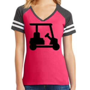 Women's Game V-Neck Tee Thumbnail