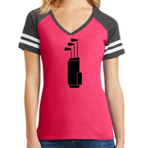 Women's Game V-Neck Tee Thumbnail