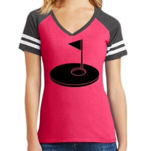 Women's Game V-Neck Tee Thumbnail