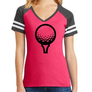 Women's Game V-Neck Tee Thumbnail