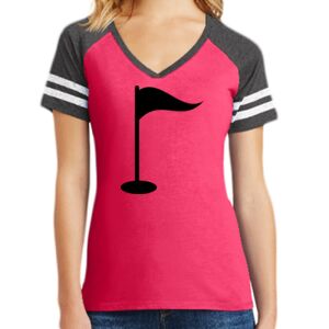 Women's Game V-Neck Tee Thumbnail