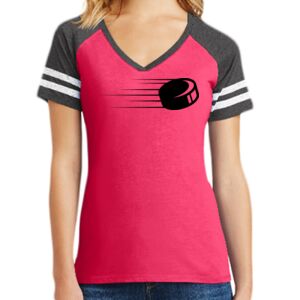 Women's Game V-Neck Tee Thumbnail