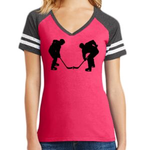 Women's Game V-Neck Tee Thumbnail