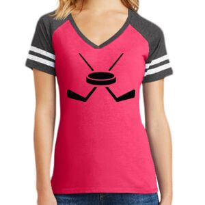 Women's Game V-Neck Tee Thumbnail