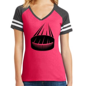 Women's Game V-Neck Tee Thumbnail