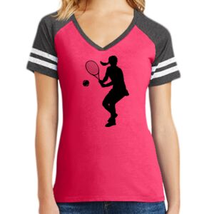 Women's Game V-Neck Tee Thumbnail