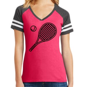 Women's Game V-Neck Tee Thumbnail