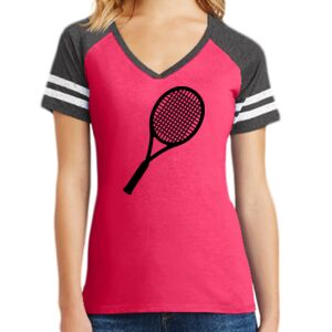 Women's Game V-Neck Tee Thumbnail