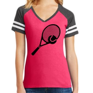 Women's Game V-Neck Tee Thumbnail