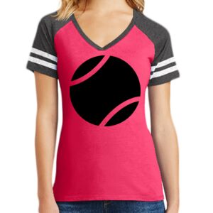Women's Game V-Neck Tee Thumbnail