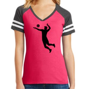 Women's Game V-Neck Tee Thumbnail