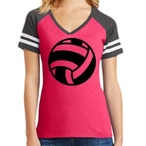 Women's Game V-Neck Tee Thumbnail