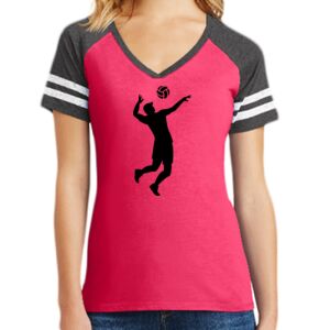 Women's Game V-Neck Tee Thumbnail