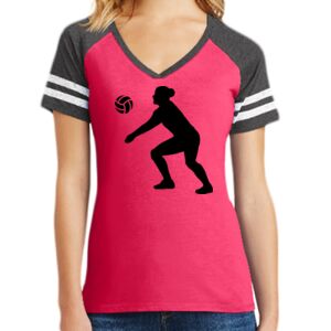 Women's Game V-Neck Tee Thumbnail