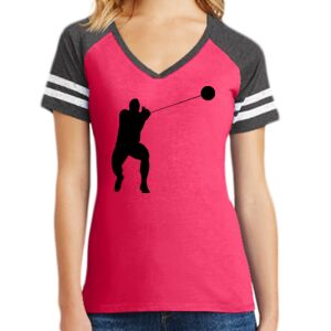 Women's Game V-Neck Tee Thumbnail