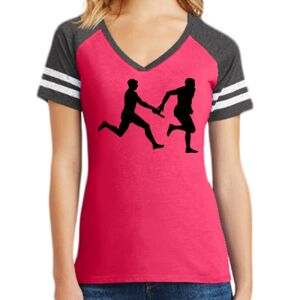 Women's Game V-Neck Tee Thumbnail