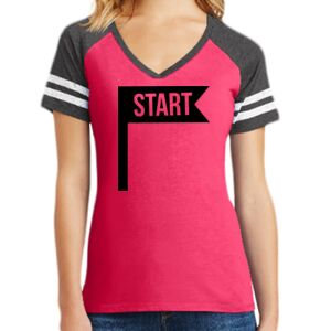 Women's Game V-Neck Tee Thumbnail