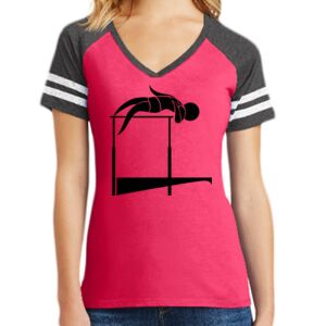 Women's Game V-Neck Tee Thumbnail