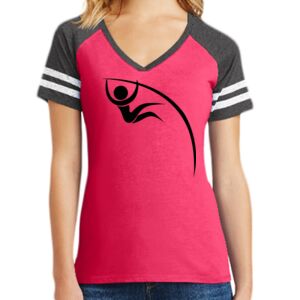 Women's Game V-Neck Tee Thumbnail