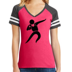 Women's Game V-Neck Tee Thumbnail