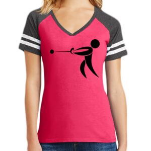 Women's Game V-Neck Tee Thumbnail