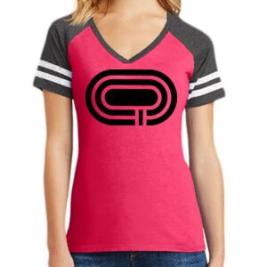 Women's Game V-Neck Tee Thumbnail