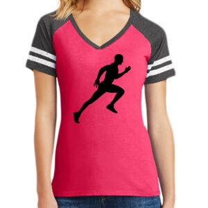 Women's Game V-Neck Tee Thumbnail