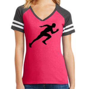 Women's Game V-Neck Tee Thumbnail